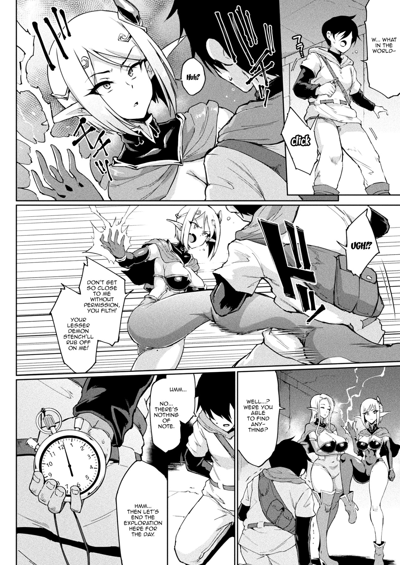 Hentai Manga Comic-Time Stop Fantasia Zenpen-Read-4